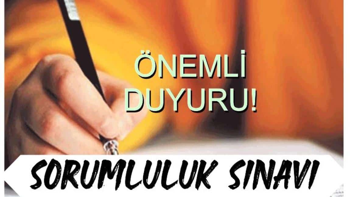 “11. Sınıf Türk Dili ve Edebiyatı” Dersi Sorumluluk Sınavı (24 Haziran 2024)